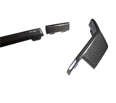 Garniture Diffuseur Fibre Carbone BMW G80 G82 - vue de profil - Becquet Voiture