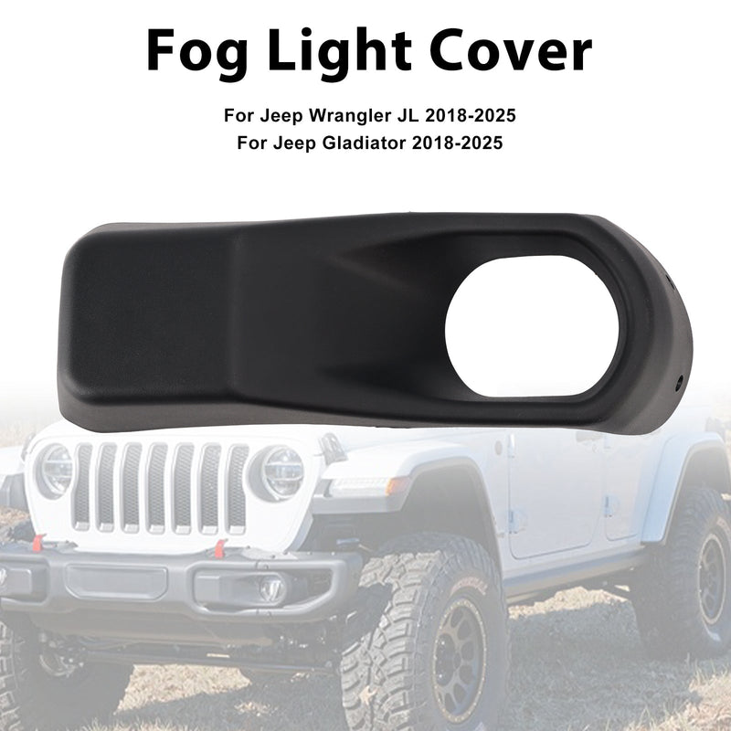 Garniture Feu Antibrouillard Droit Jeep Wrangler JL Gladiator 2018-2025 68295558AA - vue arrière - Becquet Voiture