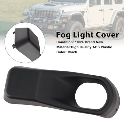 Garniture Feu Antibrouillard Droit Jeep Wrangler JL Gladiator 2018-2025 68295558AA - vue de profil - Becquet Voiture