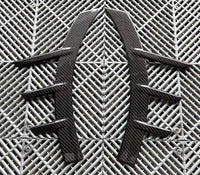 Garniture Garde-Boue Fibre Carbone BMW G87 M2 - vue arrière - Becquet Voiture