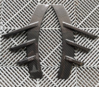 Garniture Garde-Boue Fibre Carbone BMW G87 M2 - vue de profil - Becquet Voiture