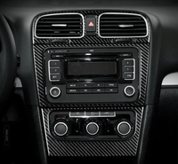 Carbon fiber interior trim for VW Golf 6 - fitted on vehicle 2 - Becquet Voiture