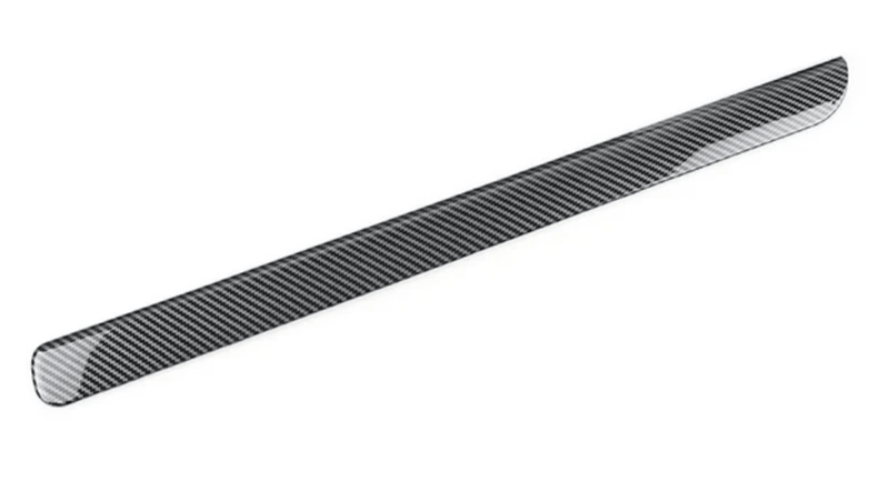Carbon fiber interior trim for VW Golf 6 - rear view - Becquet Voiture