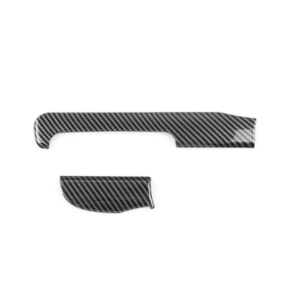 Garniture intérieure carbone VW Golf 6 - vue de trois-quarts - Becquet Voiture