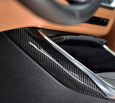 Garniture Intérieure Fibre Carbone BMW G80 G82 - vue arrière - Becquet Voiture