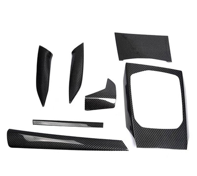 Garniture Intérieure Fibre Carbone BMW G80 G82 - vue de face - Becquet Voiture