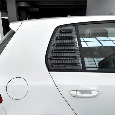 Garniture Lunette VW Golf 5 6 7 MK5 MK6 MK7 MK7.5 - installé sur véhicule - Becquet Voiture
