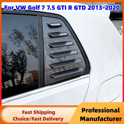 Garniture Lunette VW Golf 5 6 7 MK5 MK6 MK7 MK7.5 - packshot studio - Becquet Voiture