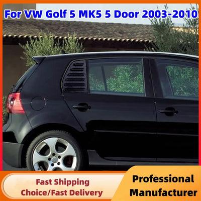 Garniture Lunette VW Golf 5 6 7 MK5 MK6 MK7 MK7.5 - vue rapprochée - Becquet Voiture