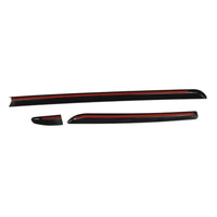 Garniture tableau de bord carbone Audi A3 8V - vue rapprochée - Becquet Voiture
