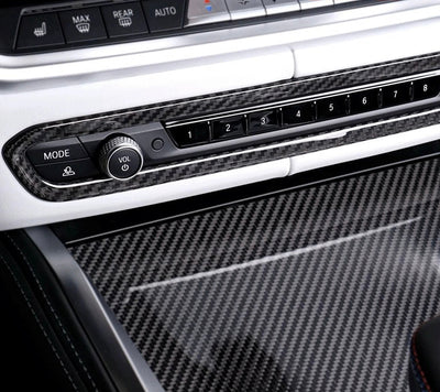 Garniture Tableau de Bord Carbone BMW G80 G81 G82 G83 - détail du montage - Becquet Voiture