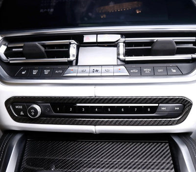 Garniture Tableau de Bord Carbone BMW G80 G81 G82 G83 - installé sur véhicule - Becquet Voiture
