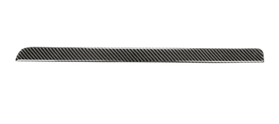 Garniture tableau de bord carbone Volkswagen Golf 7 inserts 2012-2021 - vue de profil - Becquet Voiture
