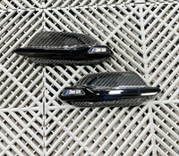 Carbonfaser-Flügelkappen BMW M2 F87 - Rückansicht - Becquet Voiture