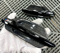 Carbonfaser-Flügelkappen BMW M2 F87 - Dreiviertelansicht - Becquet Voiture