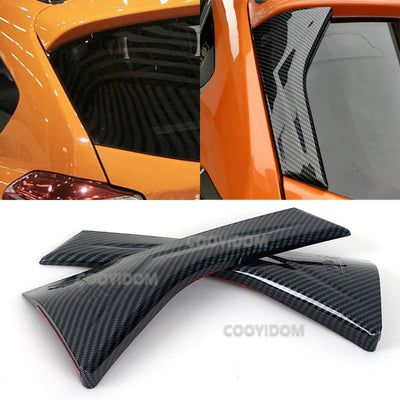 Garnitures Carbone Cadres de Phare Subaru XV 2012-2016 - vue rapprochée - Becquet Voiture