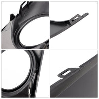 Garnitures Chromées Antibrouillard VW Caddy Touran 2011-2015 - détail du montage - Becquet Voiture