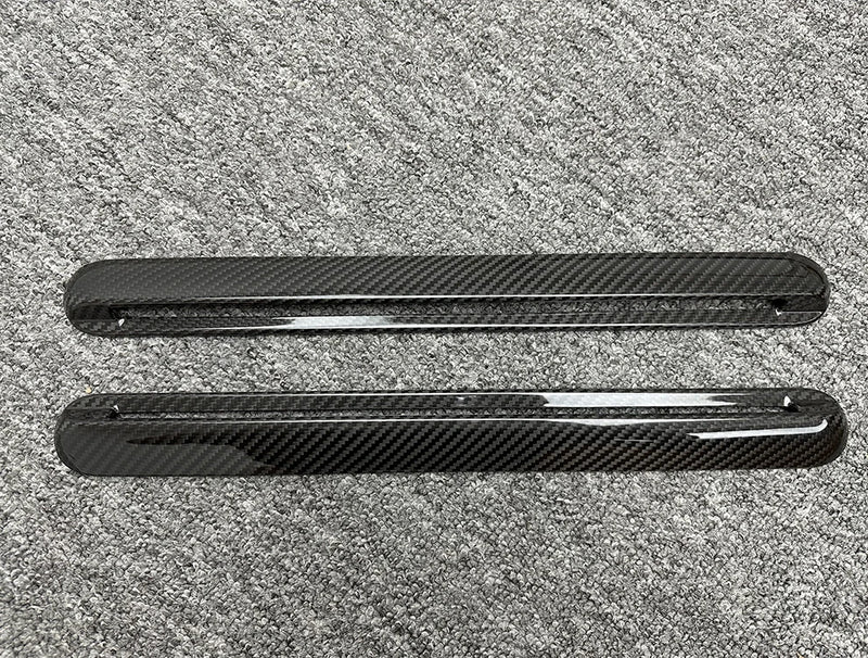 Garnitures de Fenêtre Arrière Carbone Mercedes Classe G W464 2019-2024 - installé sur véhicule - Becquet Voiture