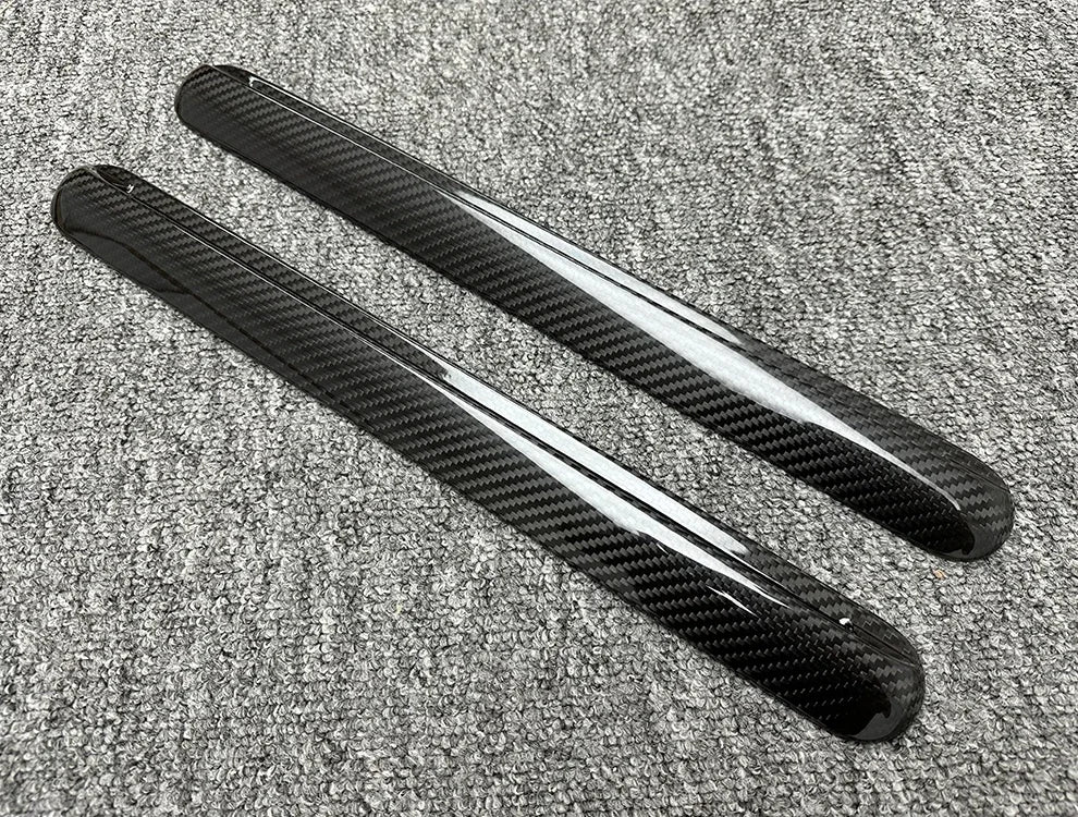 Garnitures de Fenêtre Arrière Carbone Mercedes Classe G W464 2019-2024 - vue de face - Becquet Voiture