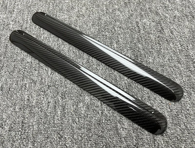 Garnitures de Fenêtre Arrière Carbone Mercedes Classe G W464 2019-2024 - vue de face - Becquet Voiture