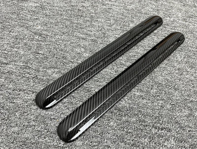 Garnitures de Fenêtre Arrière Carbone Mercedes Classe G W464 2019-2024 - vue de profil - Becquet Voiture