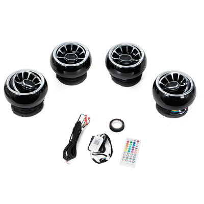 Garnitures de Ventilation Turbo Tableau de Bord Mercedes-Benz - vue rapprochée - Becquet Voiture