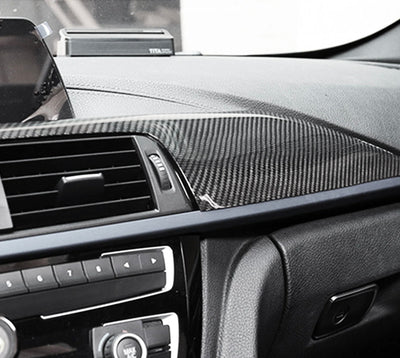 Garnitures Intérieures Carbone BMW M3 M4 F80 F82 F83 F87 - installé sur véhicule - Becquet Voiture