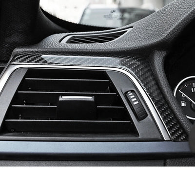 Garnitures Intérieures Carbone BMW M3 M4 F80 F82 F83 F87 - packshot studio - Becquet Voiture