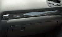 Carbon Fiber Interior Trim Volkswagen Golf 6 - front view - Becquet Voiture