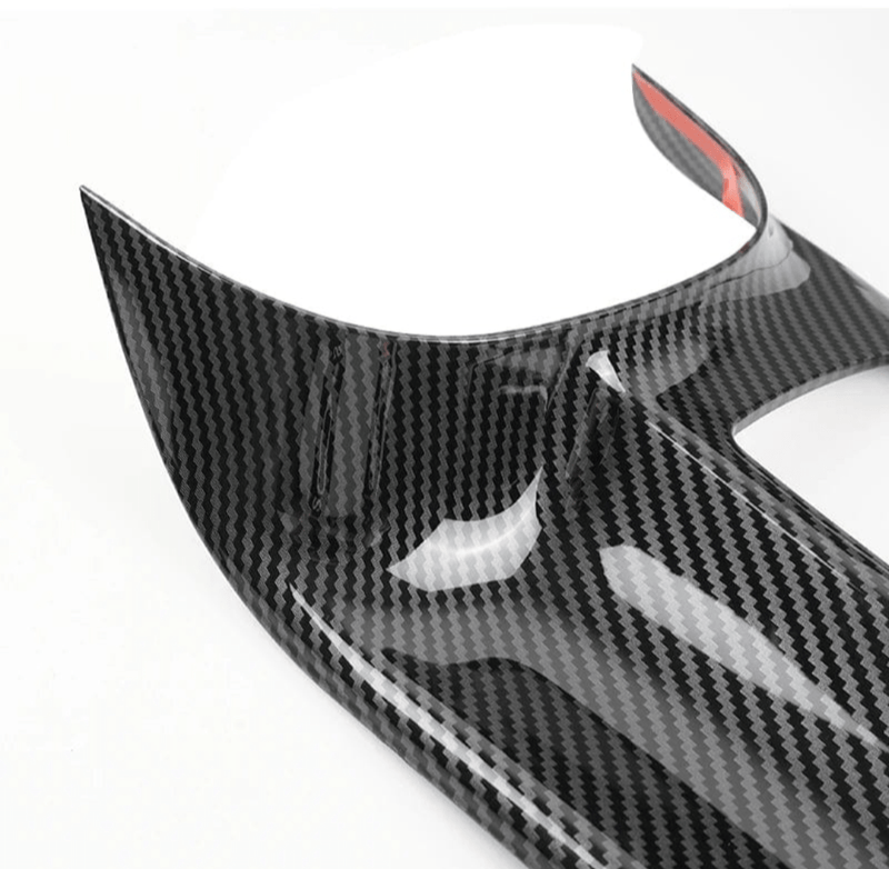 Carbon Fiber Interior Trim Volkswagen Golf 6 - three-quarter view 2 - Becquet Voiture