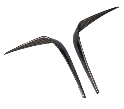 Garnitures Pare-Chocs Arrière Carbone BMW G80 G82 - vue de face - Becquet Voiture