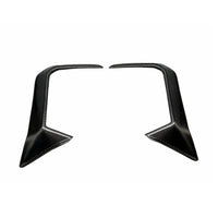 Garnitures Pare-Chocs Arrière Fibre Carbone BMW G87 M2 - vue de face - Becquet Voiture