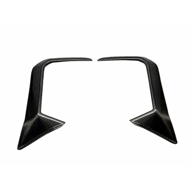 Garnitures Pare-Chocs Arrière Fibre Carbone BMW G87 M2 - vue de face - Becquet Voiture