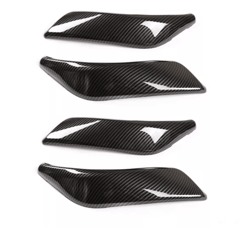 Carbon-Griffverkleidungen BMW 1er F20 - Dreiviertelansicht - Becquet Voiture