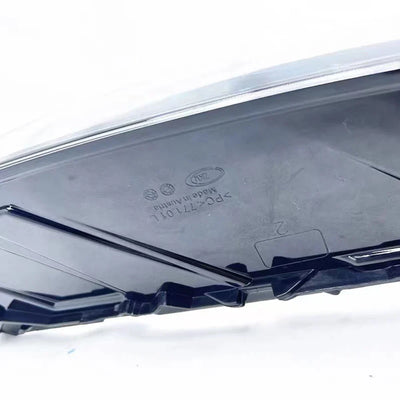 Glace Phare Avant Transparente Audi Q7 4M 2016-2019 - installé sur véhicule - Becquet Voiture