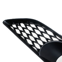 Grille Anti Brouillard Q7 S-line Plastique Noir 2009-2015 - vue de trois-quarts - Becquet Voiture
