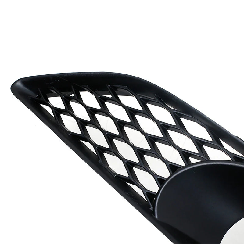 Grille Anti Brouillard Q7 S-line Plastique Noir 2009-2015 - vue de trois-quarts - Becquet Voiture