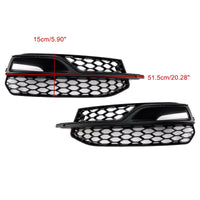 Grille Antibrouillard Audi A3 S3 S-Line 2013-2016 - vue arrière - Becquet Voiture