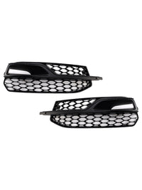Grille Antibrouillard Audi A3 S3 S-Line 2013-2016 - vue de face 2 - Becquet Voiture