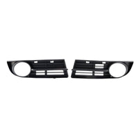Schwarzer Kühlergrill mit Antibeschlagfunktion vorne für VW Touran Caddy 2003–2010 - am Fahrzeug montiert 2 - Becquet Voiture
