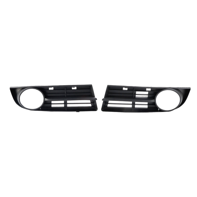 Schwarzer Kühlergrill mit Antibeschlagfunktion vorne für VW Touran Caddy 2003–2010 - am Fahrzeug montiert 2 - Becquet Voiture