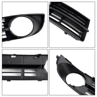 Schwarzer Kühlergrill mit Antibeschlagfunktion vorne für VW Touran Caddy 2003–2010 - Rückansicht 2 - Becquet Voiture