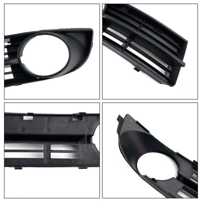 Schwarzer Kühlergrill mit Antibeschlagfunktion vorne für VW Touran Caddy 2003–2010 - Rückansicht 2 - Becquet Voiture