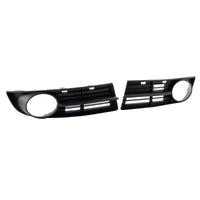 Schwarzer Kühlergrill mit Antibeschlagfunktion vorne für VW Touran Caddy 2003–2010 - Vorderansicht - Becquet Voiture