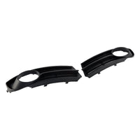 Schwarzer Kühlergrill mit Antibeschlagfunktion vorne für VW Touran Caddy 2003–2010 - Nahansicht - Becquet Voiture