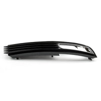 Chrome Lower Fog Light Grille Audi A8 D3 2008-2010 - close-up view - Becquet Voiture
