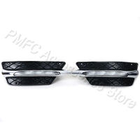 Grille Antibrouillard LED DRL Mercedes Classe C W204 (2012-2014) - vue de trois-quarts - Becquet Voiture