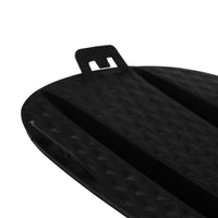 Matte Black Mercedes E-Class W213 Anti-Fog Grille 2016-2020 - three-quarter view 2 - Becquet Voiture