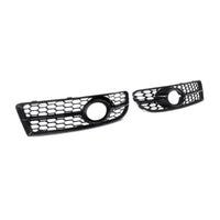 Honeycomb Fog Light Grille Audi A4 S-Line S4 2005-2008 - studio packshot - Becquet Voiture