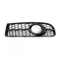Honeycomb Fog Light Grille Audi A4 S-Line S4 2005-2008 - top view - Becquet Voiture